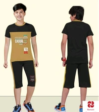 Stylus Boys Top & Bottom Sets - 9 to 14 Years, Multicolour